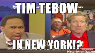 Best of Stephen A Smith: Tim Tebow comes to New York! Playoffs, Jets trade Pt 2