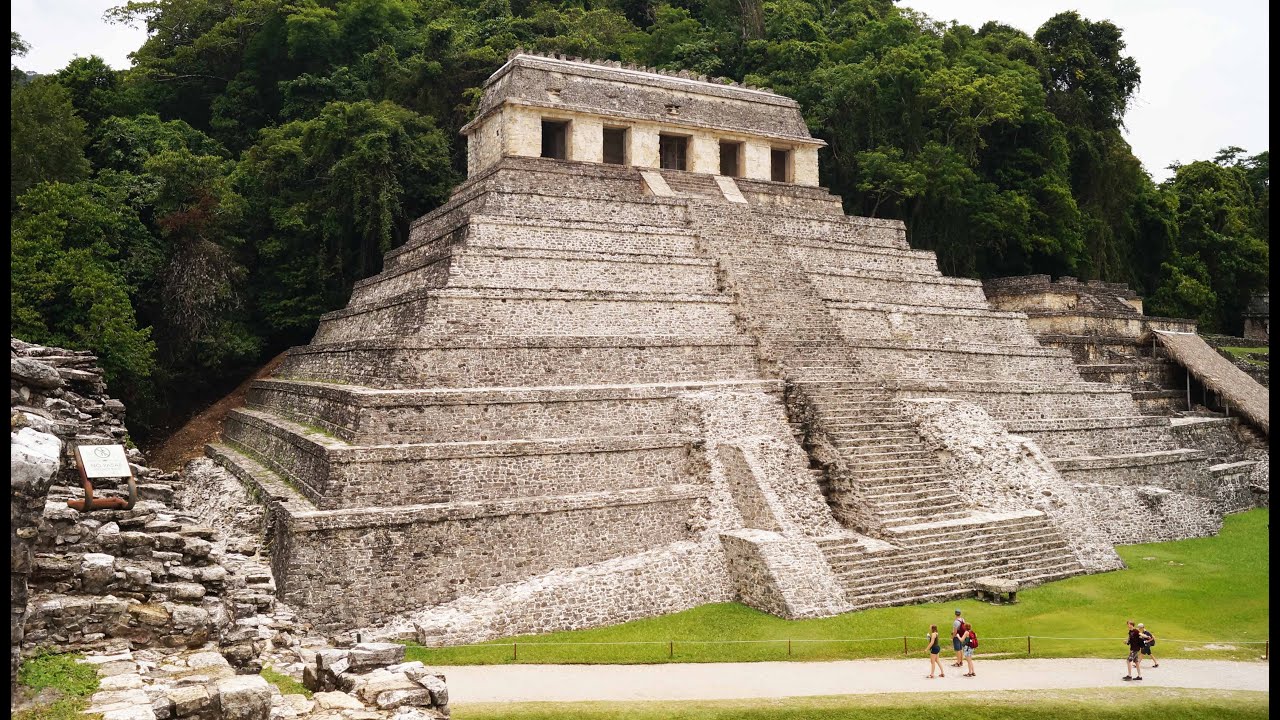Palenque, Chiapas. Templo de la Reina Roja Rey Pakal, Calavera, Palacio ...