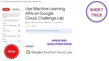 Use Machine Learning APIs on Google Cloud: Challenge Lab || 2025 || #GSP329 #qwiklabs