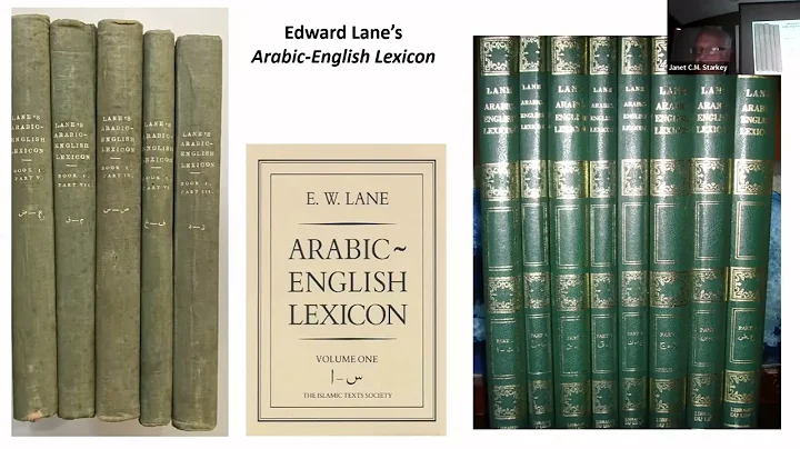 P. STARKEY - Edward Lane and his Arabic-English Le...