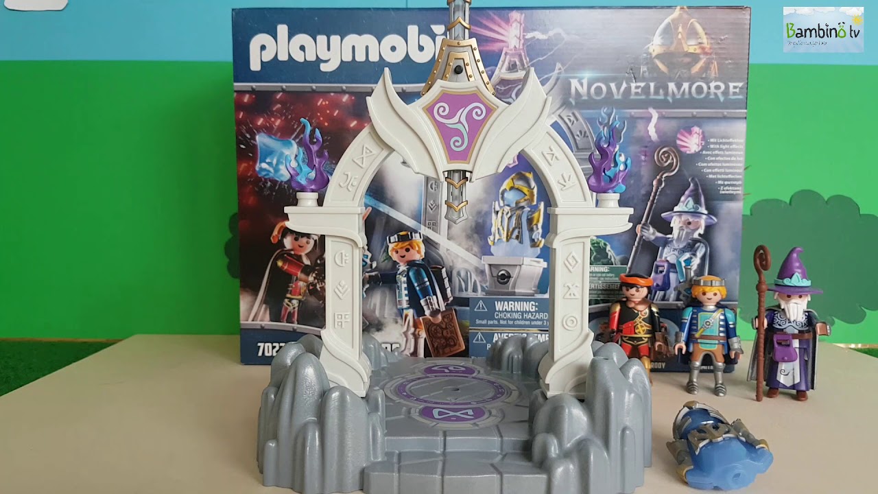 PLAYMOBIL Novelmore 70223 Tempel der Zeit, für Kinder von 4 - 10 Jahren