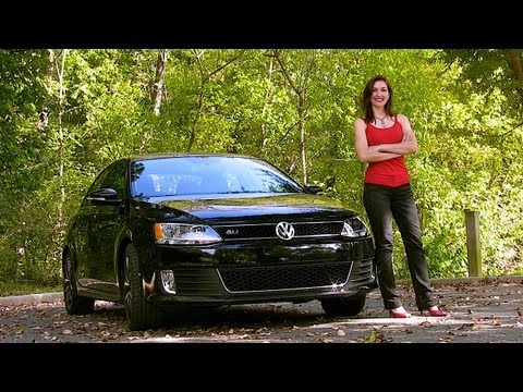 2012 VW Jetta GLI Test Drive & Car Review by RoadflyTV with Elizabeth Kreft