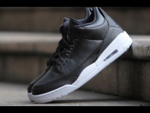 black and white jordan 3