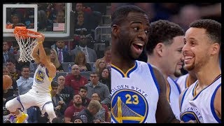 Stephen Curry Craziest Dunk Shocks Warriors Payers!