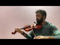 Senorita  violin cover by shreyas sj