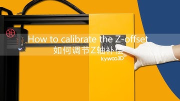 Kywoo Tycoon | How to calibrate the Z-offset