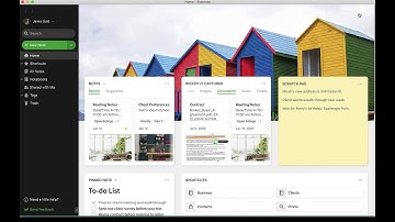 Resize and reorder widgets to customize Evernote Home on desktop