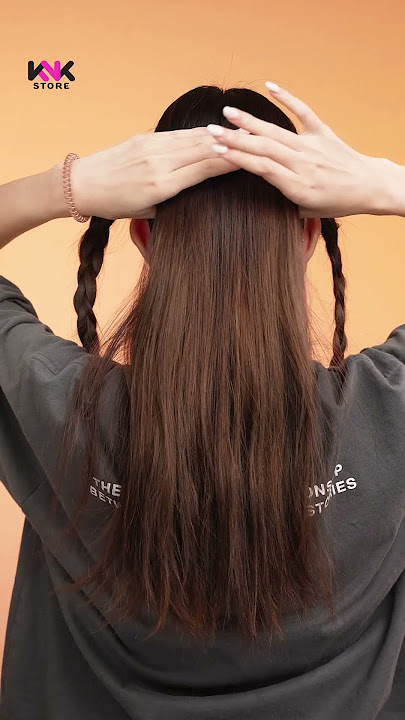 Japanese Yukata Hairstyle🥢✨ #yukatahairstyle #japaneseyukata #hairtutorial #goody #wetbrush