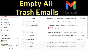 Empty All Trash Emails at Once from Gmail