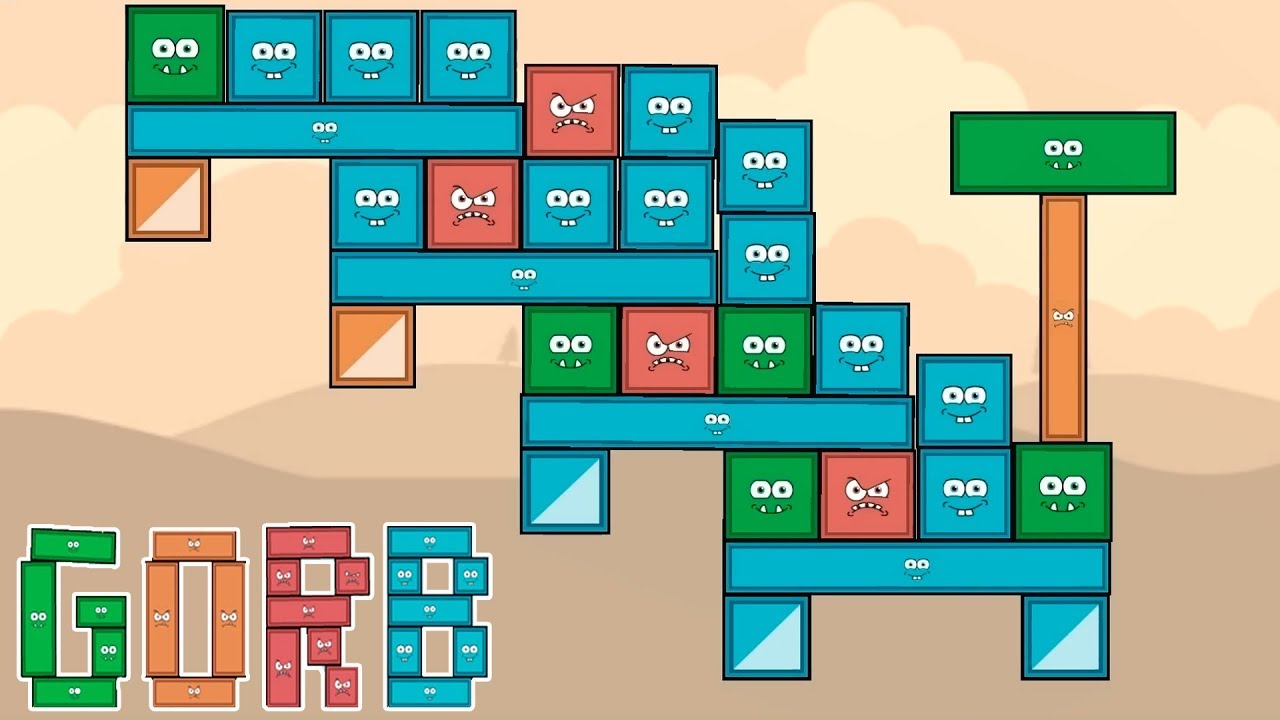 Blocks and Shapes Logic Puzzle Game for school kids walkthrough