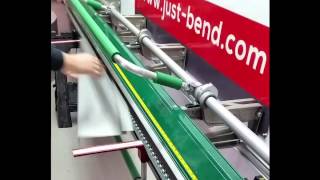 how to bend a siding outside corner with integrated J using the Just-Bend tool