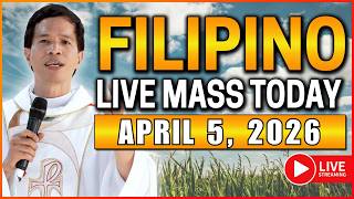 EASTER SUNDAY FILIPINO LIVE MASS TODAY ONLINE || ABRIL 5, 2026 || FR. JOSEPH FIDEL ROURA