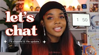 CHANNEL UPDATE | let's chat about life and content creation🙃