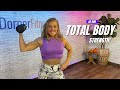 45 MIN TOTAL BODY WORKOUT WITH WEIGHTS // BEST HOME WORKOUT