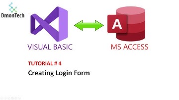 Tutorial # 4: How to Create a Login Form with VB.NET and MS Access