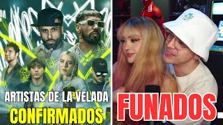 ARIGAMEPLAYS Y JUAN GUARNIZO FUNADOS 😱ALANA Y BARCA ROMPEN🔥AURON REVELA y ARTISTAS CONFIRMADOS