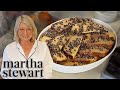 Martha Stewart Makes Her Bread Pudding Recipe | Homeschool With Martha | #StayHome #WithMe