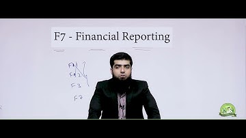KnS School of Business Studies | ACCA | ACCA Part 2 | FR | F7 | Financial Reporting | Junaid Khalid