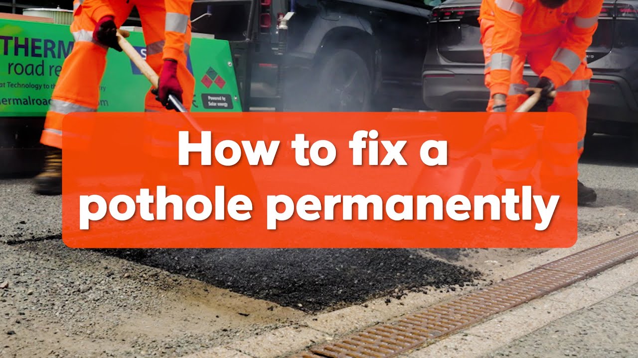 Как отремонтировать выбоину навсегда