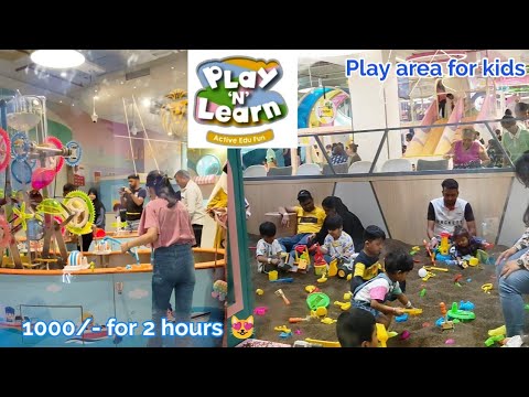 Play N Learn 😻 best place for kids 😀at phoenix Mall kurla 😍 play area for kids