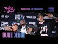 Duke Deuce Backstage Interview At Rolling Loud With Power 106's DJ Carisma & DJ Wavy