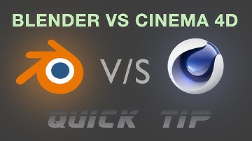 Blender VS Cinema 4D | How to get multiple viewports