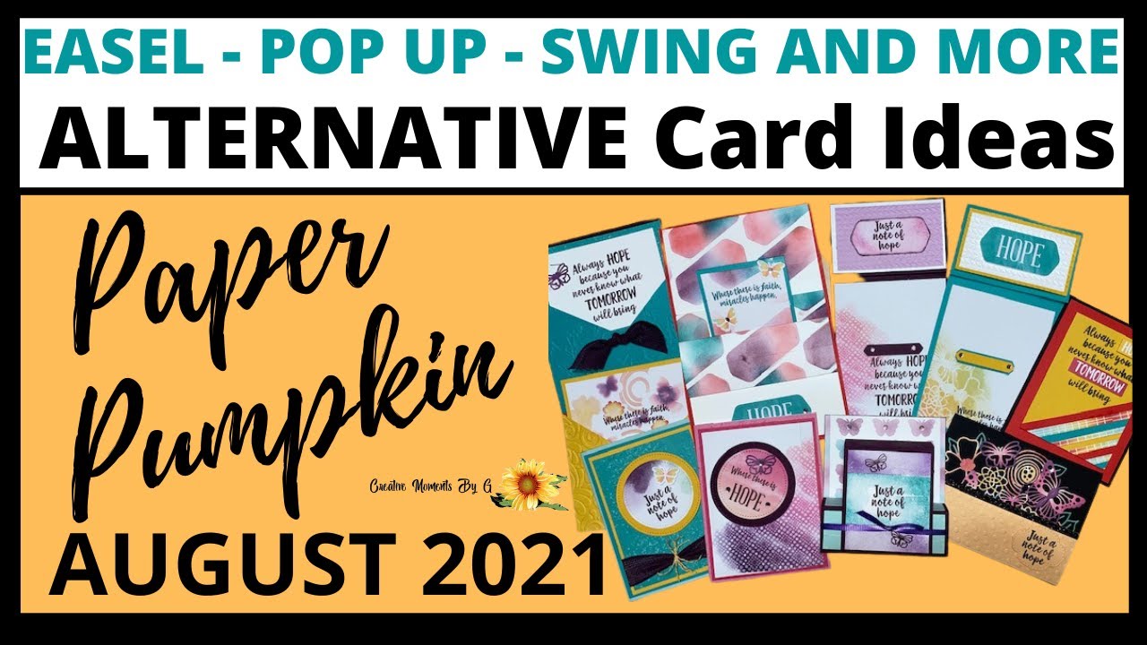 August 2021 Paper Pumpkin Alternatives - - YouTube