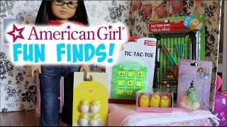American Girl Doll Fun Finds