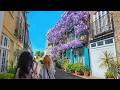 London’s Luxurious Kensington 💜 Wonderful Wisteria Walk | 4K HDR ASMR