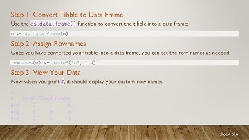 How to Add Rownames to a Tibble in R: The Complete Guide