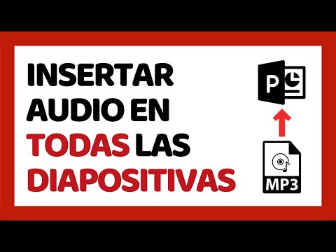 Video: Cómo Aplicar Sonido A Todas Las Diapositivas