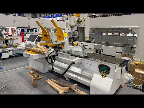 Máy phay tiện Cnc 3D 5 Trục Woodmaster 