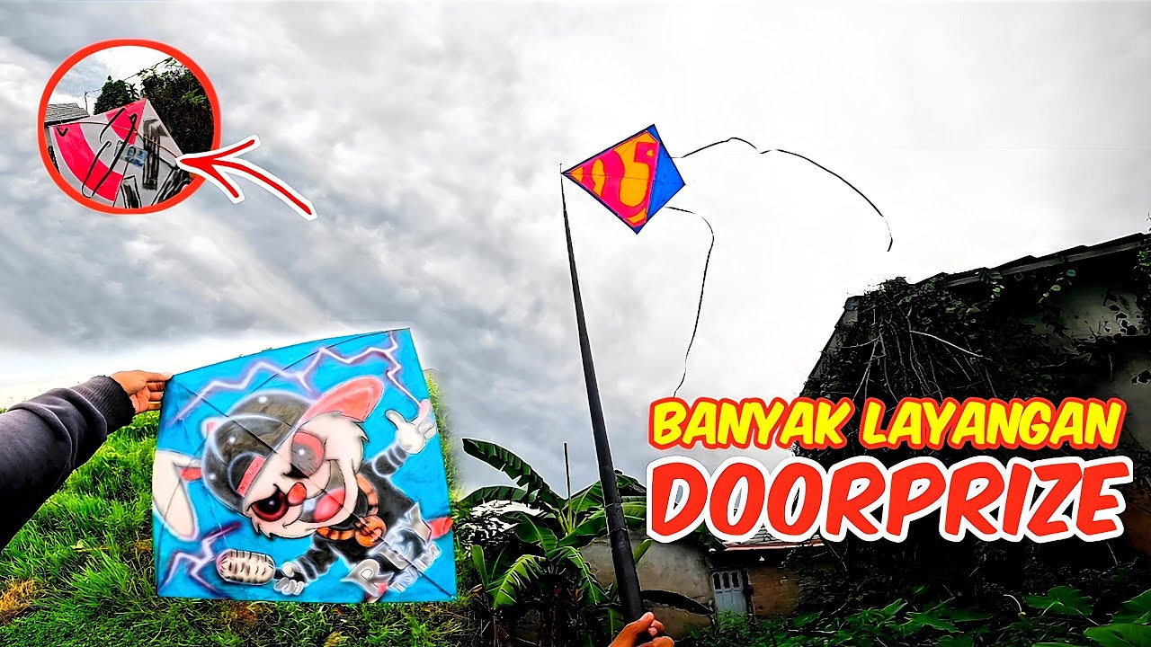 IYUSZX BAHAGIA DAPAT LAYANGAN DOORPRIZE DI LOKASI PALING EKSTRIM