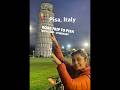 Road Trip Rome To Pisa | Day Trip | Itinerary | Kids Friendly | Must See  #travel #pisa