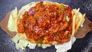 Schezwan Chicken Sizzlers Recipe Restaurant Style | चिकन सिज़लर की रेसिपी | Sizzling Schezwan