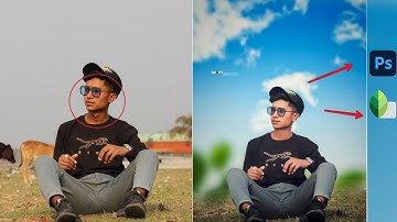 Ps Touch and Lightroom cc Amazing manipulation  photo editing tutorial 2021 #emoneditz