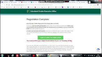 How to use the "Calculated Grades Student Portal" on gov.ie
