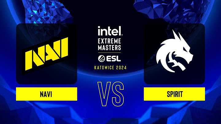 NaVi vs. Spirit - Map 2 [Anubis] - IEM Katowice 2024 - Group A