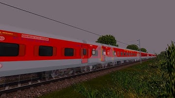 Howrah Rajdhani Rips off trains near Mokama| MSTS| The Railworld™