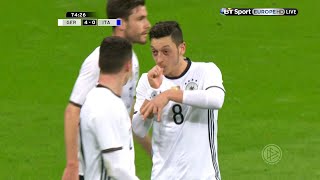 Mesut Özil vs Italy (Home) 15-16 HD 720p - English Commentary