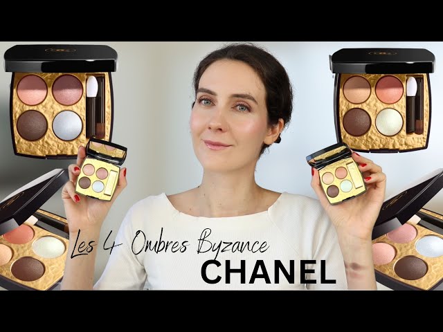 NEW CHANEL BYZANCE Fall 2023 EYESHADOW PALETTES 4 OMBRES MAKEUP COLLECTION