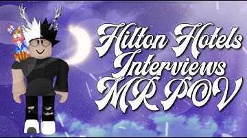Hilton Hotels Interviews | MR POV. | Lots of interviewees!