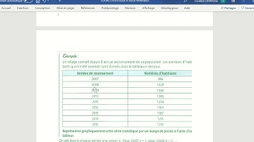 Tuto  Réaliser un nuage de point avec une variable temps