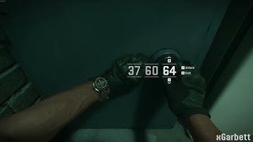 Modern Warfare 2 - ALL SAFE CODE EASTER EGG (How to get Crossbow Easter Egg)