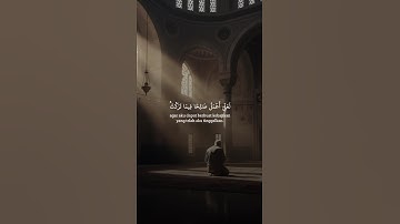 وقوله : ( وقل رب أعوذ بك من همزات الشياطين )  #قرآن#quran #قران_كريم #سورة_المؤمنون #دعاء