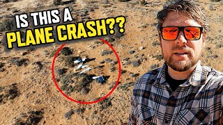 🕵️‍♂️🔍Desert Discovery: Plane Crash, Mysterious Structure, or UFO?? Let's Go Find Out!