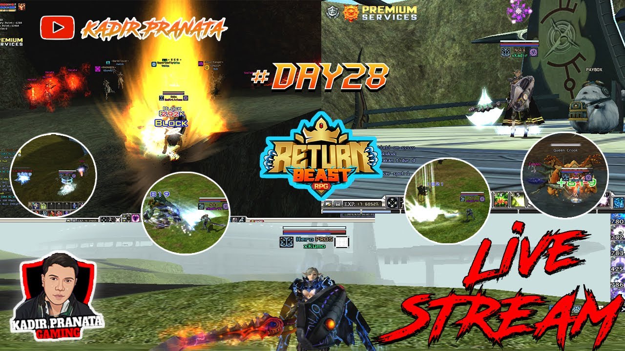 [RF RETURN BEAST RPG] HAPPY WEEKEND !! .. #rfreturnbeast #day28 - YouTube