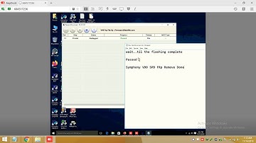 Symphony V99 Frp Remove Done Without Box 100% Wroking