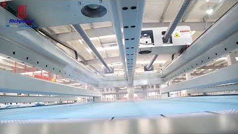 richpeace automatic laser cutting machine for airbags