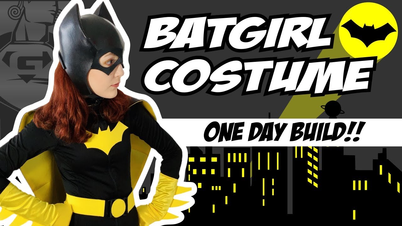 🦇💥LAST MINUTE DIY HALLOWEEN BATGIRL COSTUME COSPLAY💥🦇 YouTube